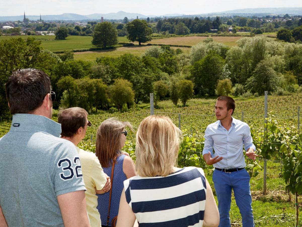 Hencote Vineyard Glamping Village ชรูว์สเบอรี ภายนอก รูปภาพ